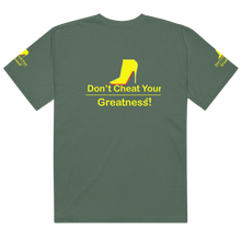 Load image into Gallery viewer, DCYG Yellow Red Bottoms Unisex garment-dyed heavyweight t-shirt
