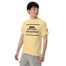 Load image into Gallery viewer, DCYG NERDS Unisex garment-dyed heavyweight t-shirt

