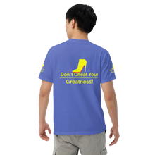 Load image into Gallery viewer, DCYG Yellow Red Bottoms Unisex garment-dyed heavyweight t-shirt
