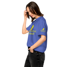 Load image into Gallery viewer, DCYG Yellow Red Bottoms Unisex garment-dyed heavyweight t-shirt
