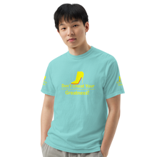 Load image into Gallery viewer, DCYG Yellow Red Bottoms Unisex garment-dyed heavyweight t-shirt
