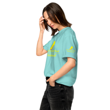 Load image into Gallery viewer, DCYG Yellow Red Bottoms Unisex garment-dyed heavyweight t-shirt
