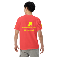 Load image into Gallery viewer, DCYG Yellow Red Bottoms Unisex garment-dyed heavyweight t-shirt
