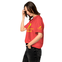 Load image into Gallery viewer, DCYG Yellow Red Bottoms Unisex garment-dyed heavyweight t-shirt
