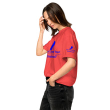 Load image into Gallery viewer, DCYG Blue Red Bottoms garment-dyed heavyweight t-shirt
