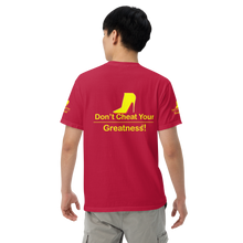 Load image into Gallery viewer, DCYG Yellow Red Bottoms Unisex garment-dyed heavyweight t-shirt
