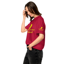 Load image into Gallery viewer, DCYG Yellow Red Bottoms Unisex garment-dyed heavyweight t-shirt
