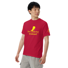 Load image into Gallery viewer, DCYG Yellow Red Bottoms Unisex garment-dyed heavyweight t-shirt

