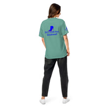 Load image into Gallery viewer, DCYG Blue Red Bottoms garment-dyed heavyweight t-shirt
