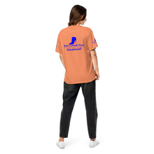 Load image into Gallery viewer, DCYG Blue Red Bottoms garment-dyed heavyweight t-shirt

