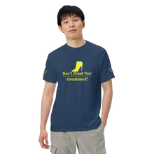 Load image into Gallery viewer, DCYG Yellow Red Bottoms Unisex garment-dyed heavyweight t-shirt
