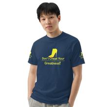 Load image into Gallery viewer, DCYG Yellow Red Bottoms Unisex garment-dyed heavyweight t-shirt

