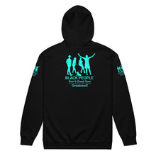 Load image into Gallery viewer, Black People Unisex heavy blend zip hoodie
