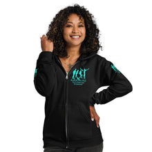 Load image into Gallery viewer, Black People Unisex heavy blend zip hoodie
