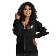 DCYG White Red Bottoms Unisex heavy blend zip hoodie