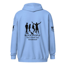 Load image into Gallery viewer, Black People Unisex heavy blend zip hoodie
