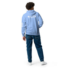 Load image into Gallery viewer, DCYG White Get Racks Unisex heavy blend zip hoodie

