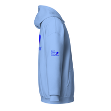 Load image into Gallery viewer, DCYG Blue Red Bottoms Unisex heavy blend zip hoodie
