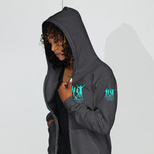 Load image into Gallery viewer, Black People Unisex heavy blend zip hoodie
