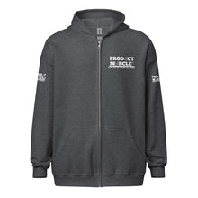 Load image into Gallery viewer, Product Muscle Unisex heavy blend zip hoodie
