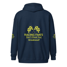 Load image into Gallery viewer, Racing Fan's Unisex heavy blend zip hoodie
