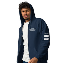Load image into Gallery viewer, DCYG White Get Racks Unisex heavy blend zip hoodie
