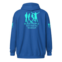 Load image into Gallery viewer, Black People Unisex heavy blend zip hoodie
