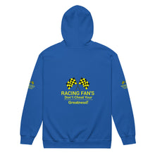 Load image into Gallery viewer, Racing Fan's Unisex heavy blend zip hoodie
