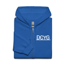 Load image into Gallery viewer, DCYG Xclusive Unisex heavy blend zip hoodie
