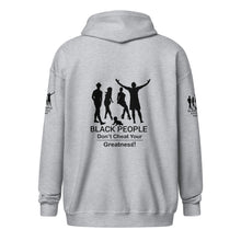Load image into Gallery viewer, Black People Unisex heavy blend zip hoodie
