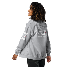 Load image into Gallery viewer, DCYG White Red Bottoms Unisex heavy blend zip hoodie
