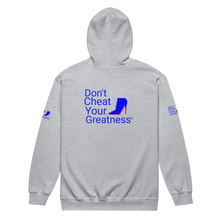 Load image into Gallery viewer, DCYG Blue Red Bottoms Unisex heavy blend zip hoodie
