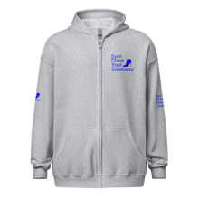 Load image into Gallery viewer, DCYG Blue Red Bottoms Unisex heavy blend zip hoodie
