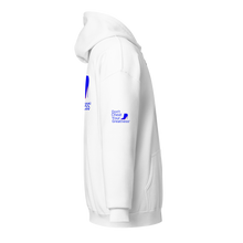 Load image into Gallery viewer, DCYG Blue Red Bottoms Unisex heavy blend zip hoodie
