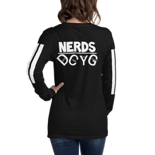 Load image into Gallery viewer, DCYG NERDS Unisex Long Sleeve Tee
