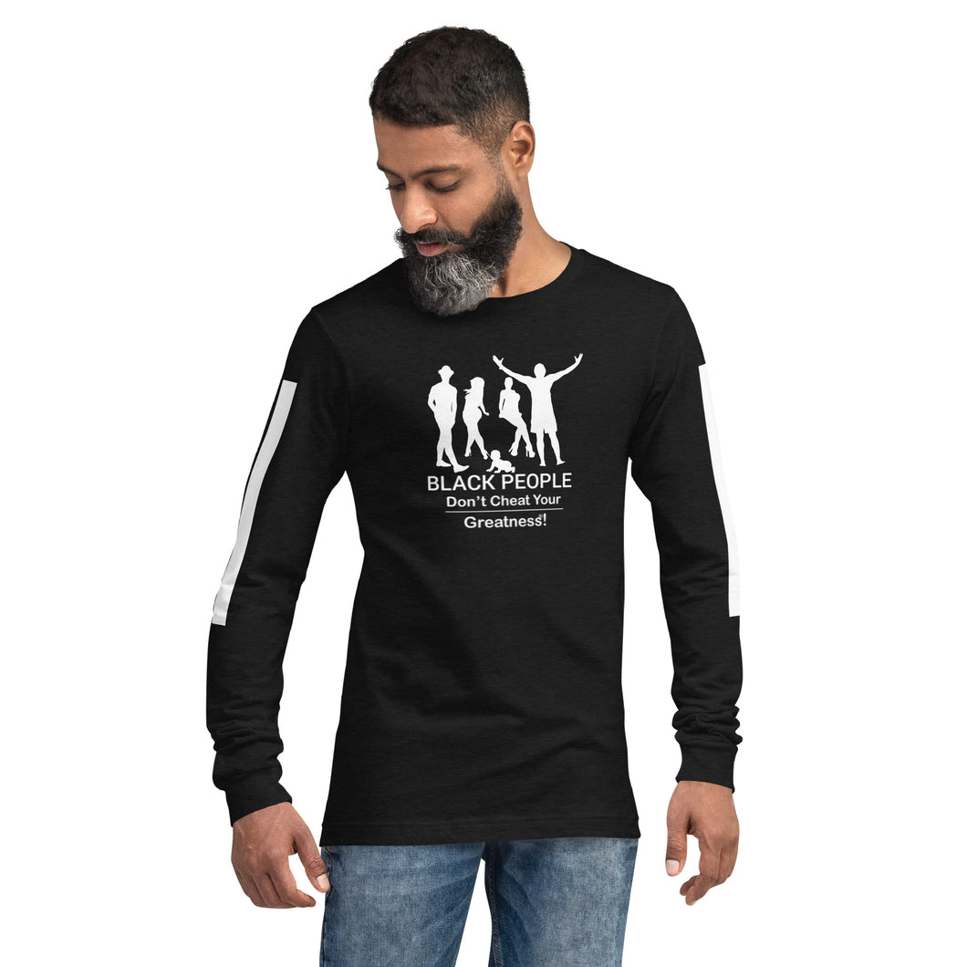 Black People Unisex Long Sleeve Tee