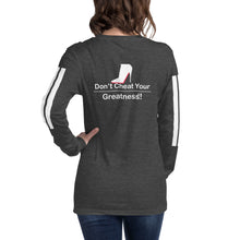 Load image into Gallery viewer, DCYG White Red Bottoms  Unisex Long Sleeve Tee
