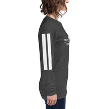 Load image into Gallery viewer, DCYG White Red Bottoms  Unisex Long Sleeve Tee
