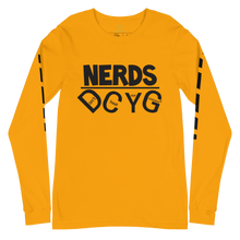 Load image into Gallery viewer, DCYG NERDS Unisex Long Sleeve Tee
