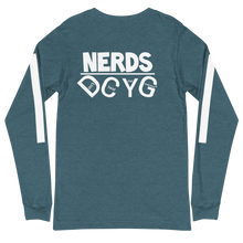 Load image into Gallery viewer, DCYG NERDS Unisex Long Sleeve Tee
