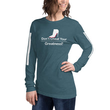 Load image into Gallery viewer, DCYG White Red Bottoms  Unisex Long Sleeve Tee
