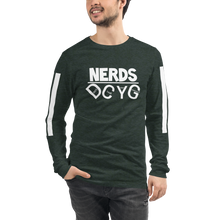 Load image into Gallery viewer, DCYG NERDS Unisex Long Sleeve Tee

