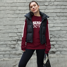 Load image into Gallery viewer, DCYG NERDS White Logo  Unisex Long Sleeve Tee
