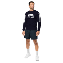 Load image into Gallery viewer, DCYG NERDS White Logo  Unisex Long Sleeve Tee
