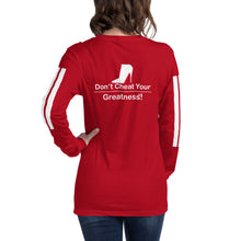 Load image into Gallery viewer, DCYG White Red Bottoms  Unisex Long Sleeve Tee
