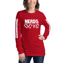 Load image into Gallery viewer, DCYG NERDS Unisex Long Sleeve Tee
