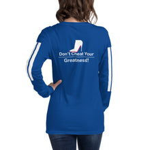 Load image into Gallery viewer, DCYG White Red Bottoms  Unisex Long Sleeve Tee
