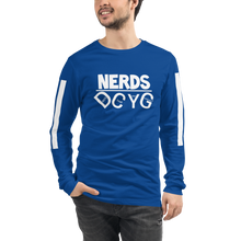 Load image into Gallery viewer, DCYG NERDS Unisex Long Sleeve Tee
