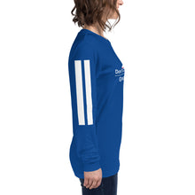 Load image into Gallery viewer, DCYG White Red Bottoms  Unisex Long Sleeve Tee
