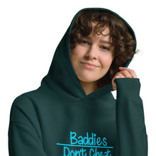 Load image into Gallery viewer, DCYG 24 Baddies Turquoise Logo oversized hoodie
